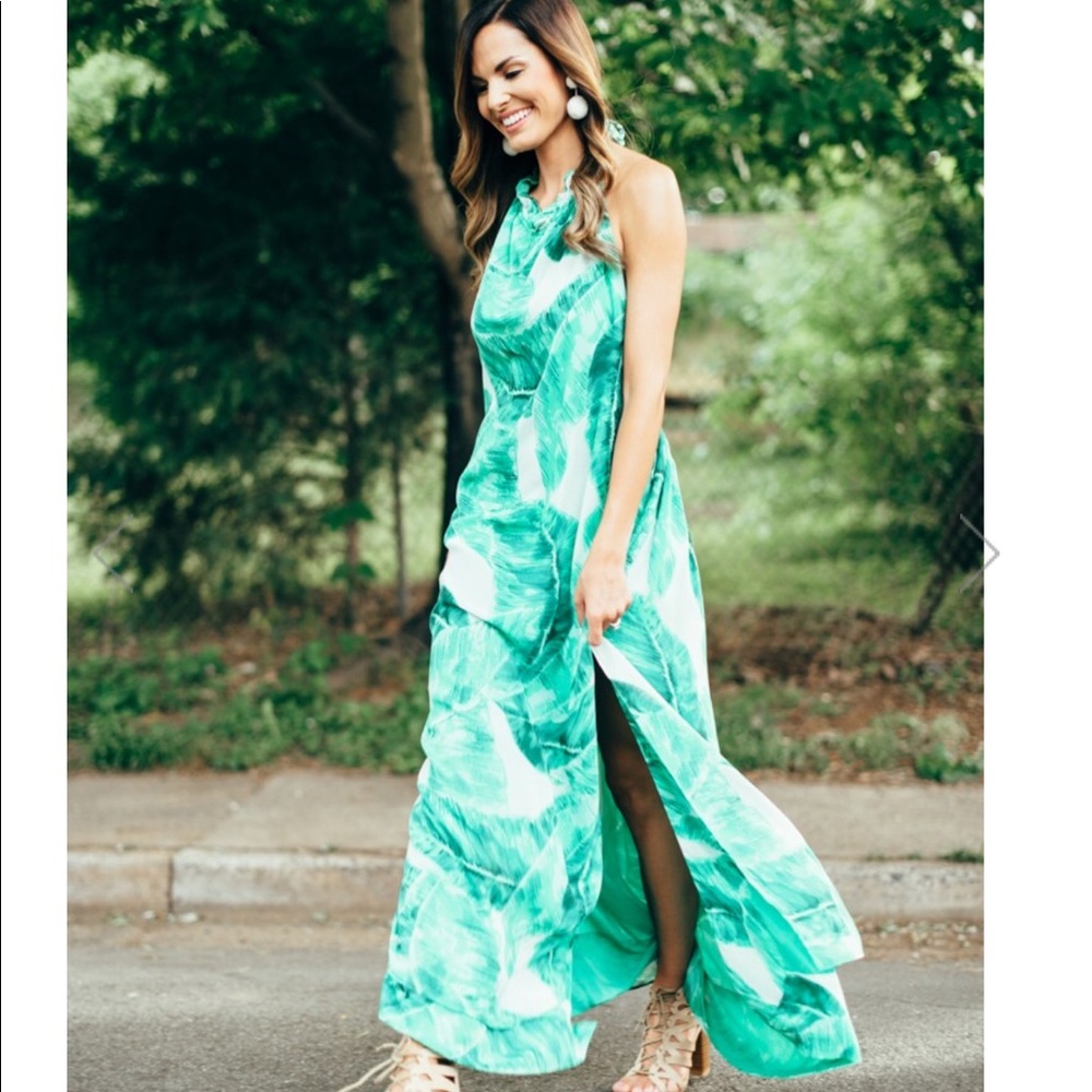 EUC Keep Palm In Paradise Dress · Worn Once!